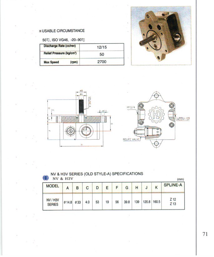 Bombas y Motores Hidraulicos Marca Toshiba